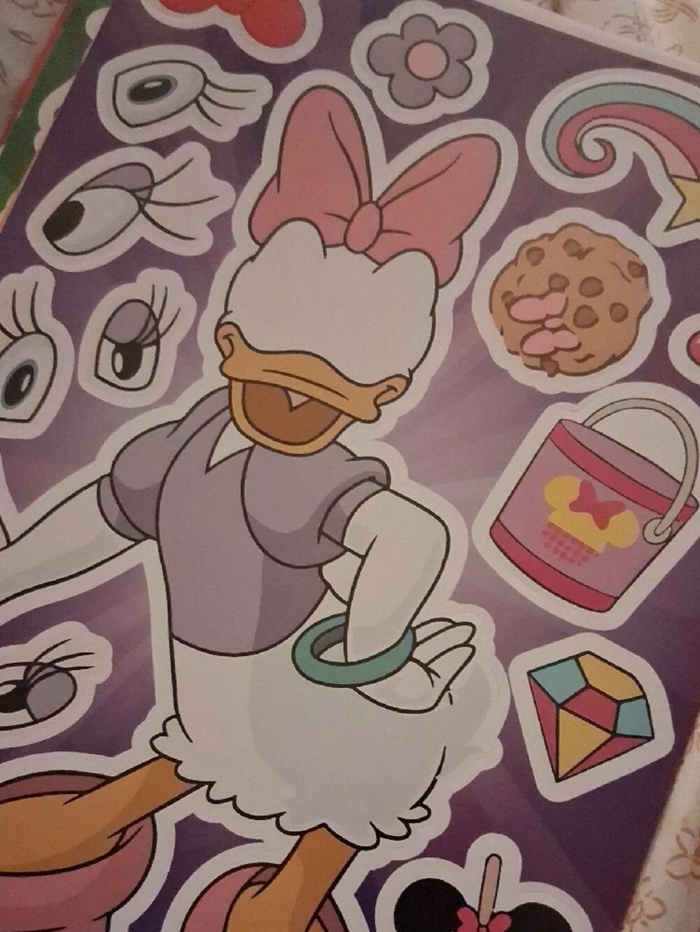New! Disney Character Sticker Sheets